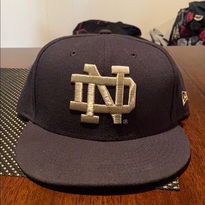 Notre dame new era hat